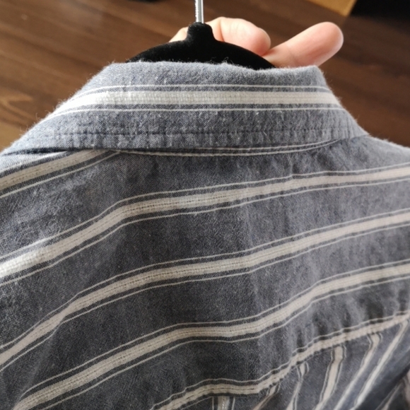 Chambray striped button down shirt - Picture 10 of 12
